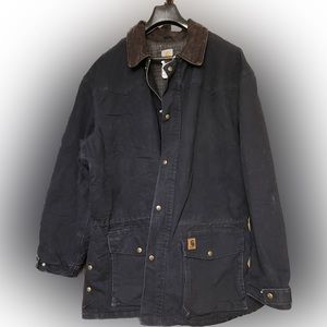 CARHARTT DARK NAVY VINTAGE WORKWEAR JACKET